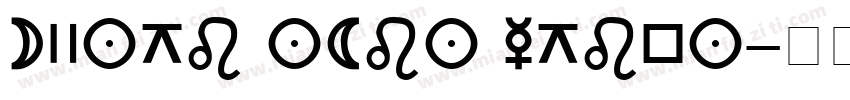 dyson sans fonts字体转换